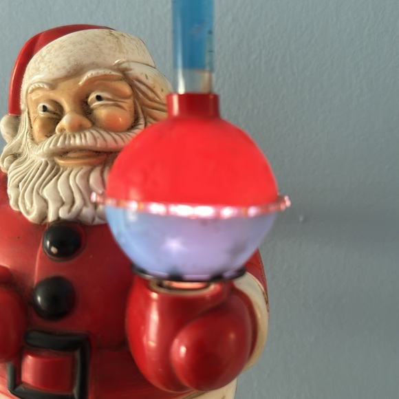 Vintage 1940's Royal Electric Christmas Santa Claus Holding C-7 Bubble Light. - Picture 5 of 16